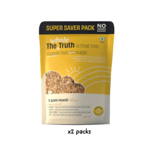 No Added Sugar 5 Grain Muesli - Super Saver Pack of 1.5kg