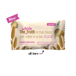Hazelnut Millet Protein Bars - Box of 8